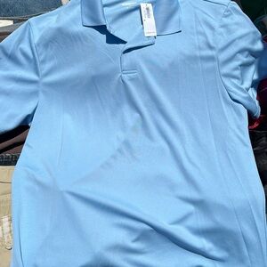 Blue men’s medium polo
